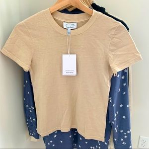 [NWT] & Other Stories T-Shirt Cotton Beige